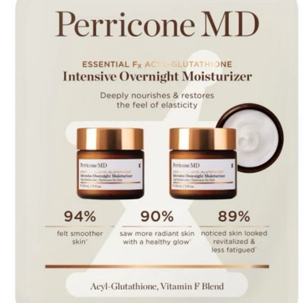 Perricone MD Essential Fx Acyl-Glutathione Intensive Overnight Moisturizer 2-2oz - Picture 2 of 3